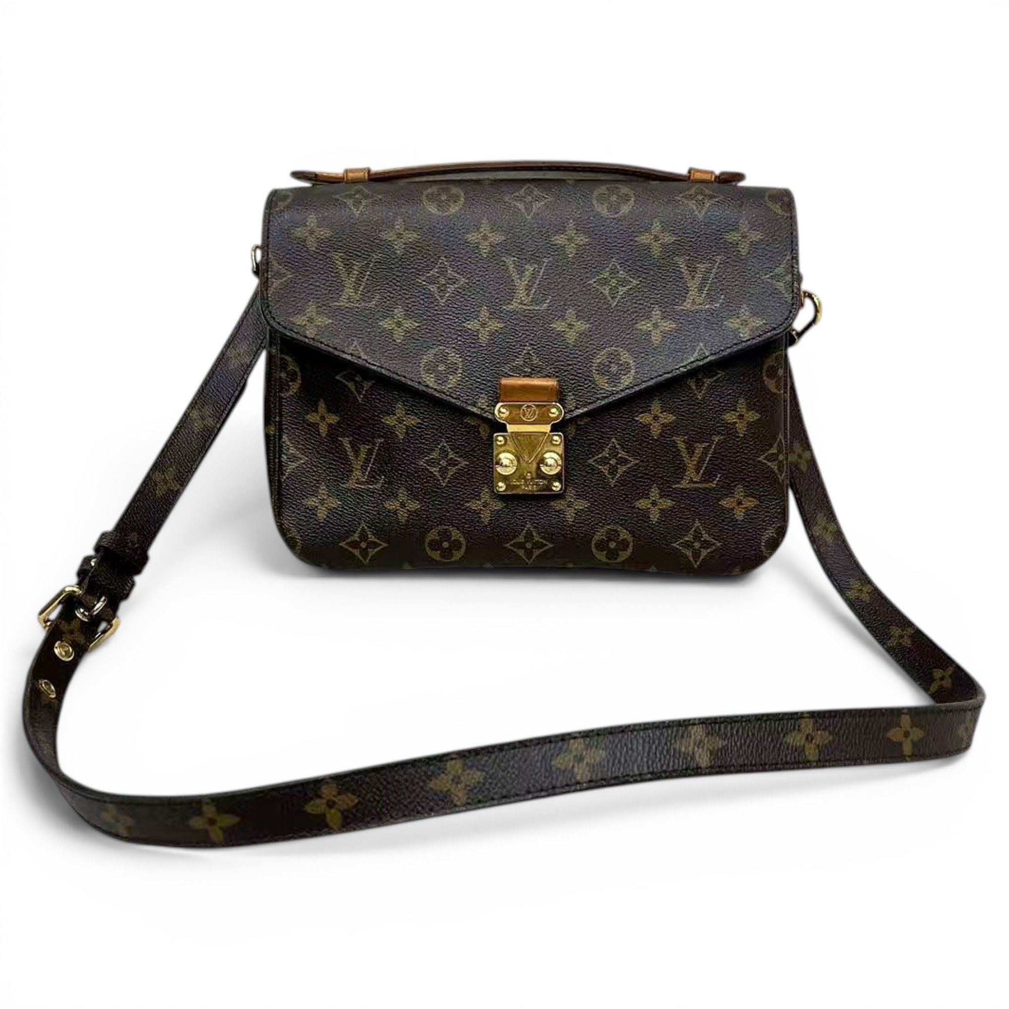 Metis leather handbag