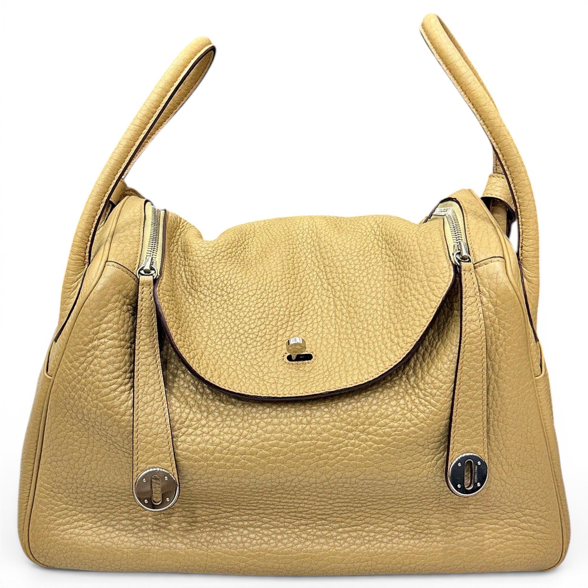 Lindy leather handbag