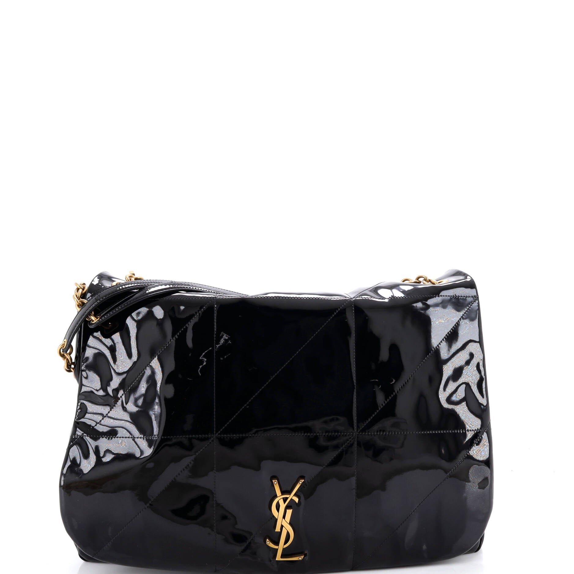 Jamie 4.3 Shoulder Bag Quilted Patent Large