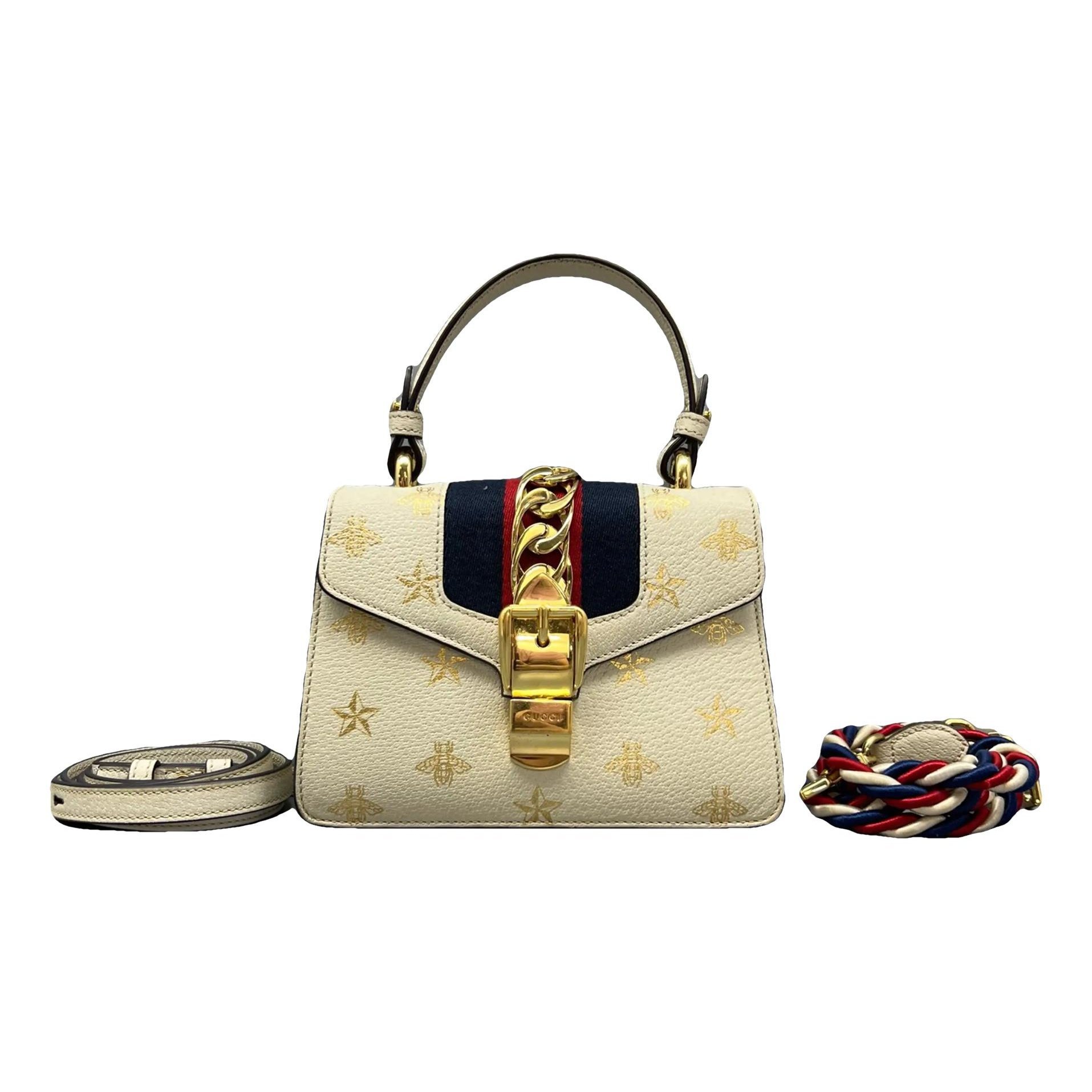 Sylvie Top Handle leather handbag