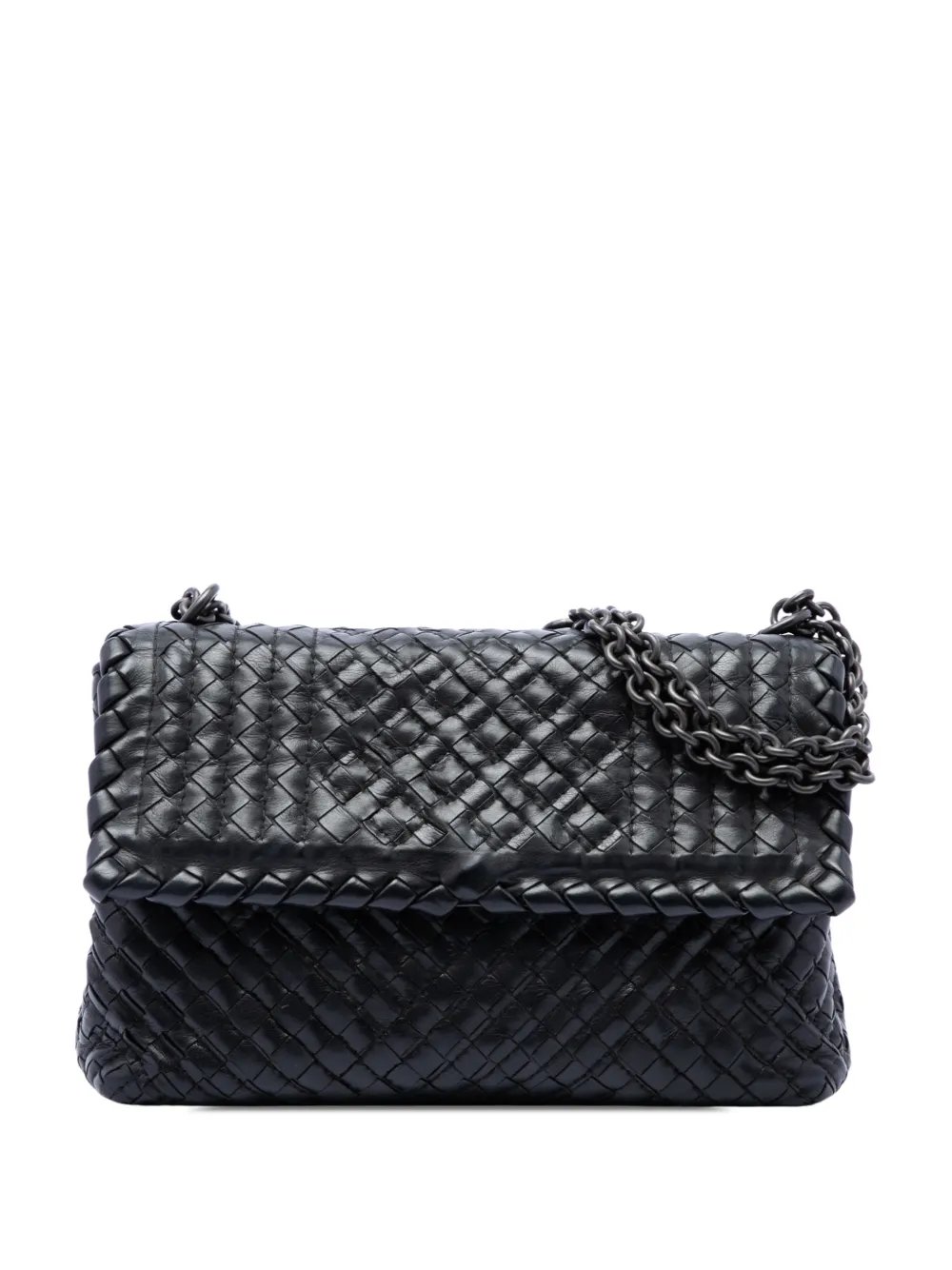 2012-2026 Small Nappa Intrecciato Boutis Olimpia shoulder bag