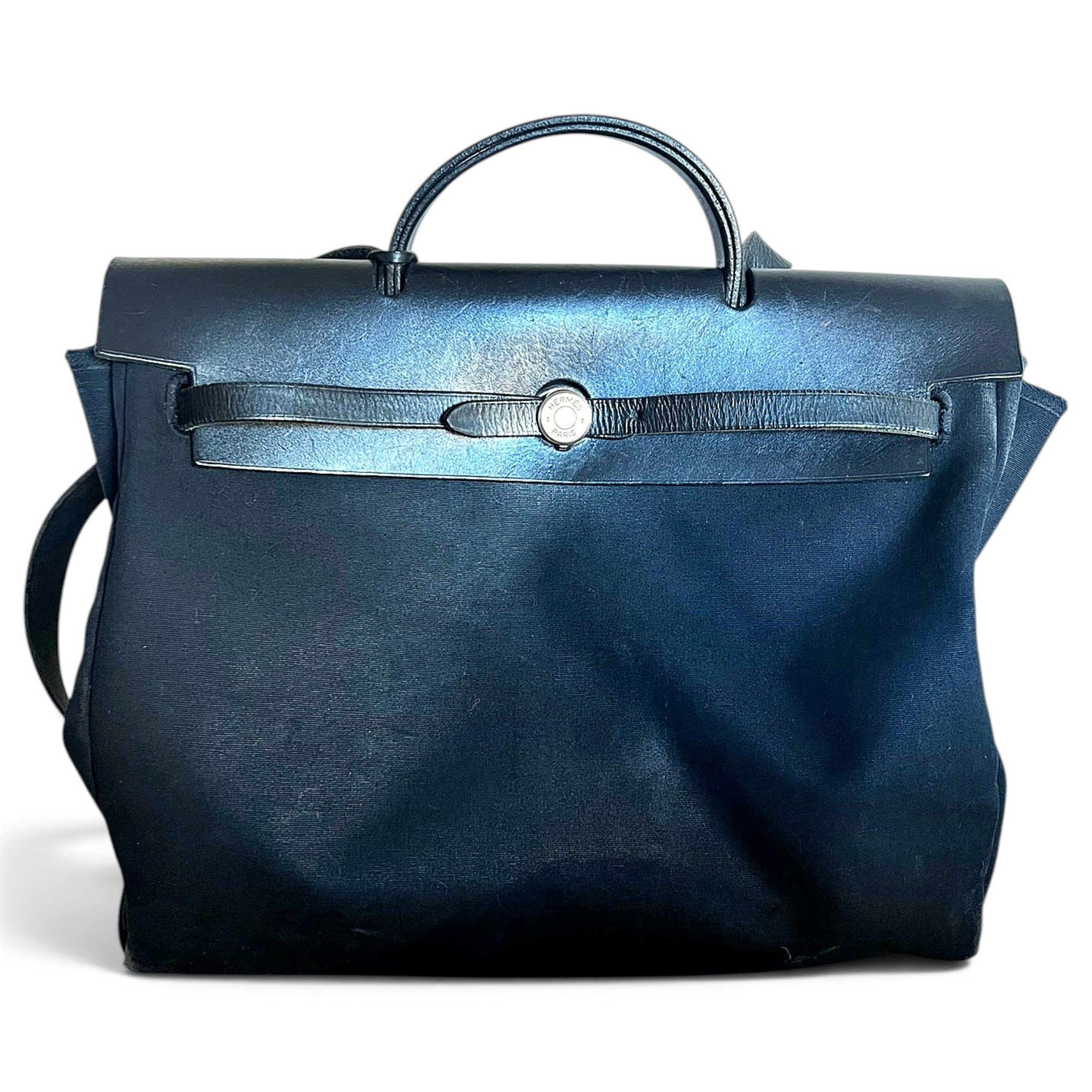 Hermes Herbag Handbag Black