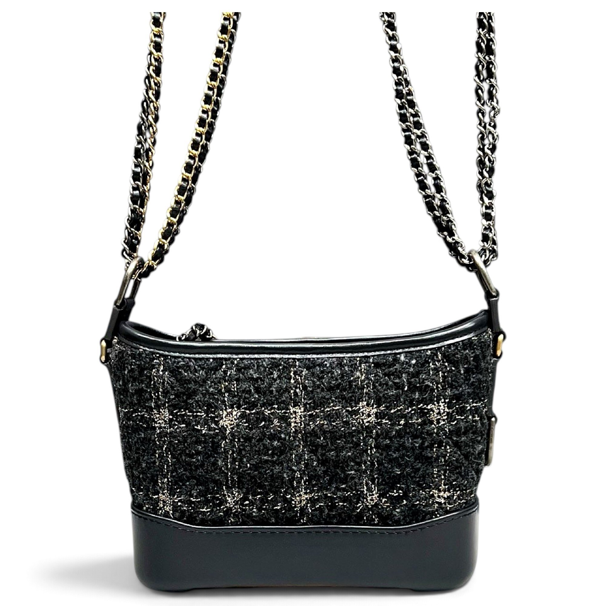 Gabrielle tweed handbag