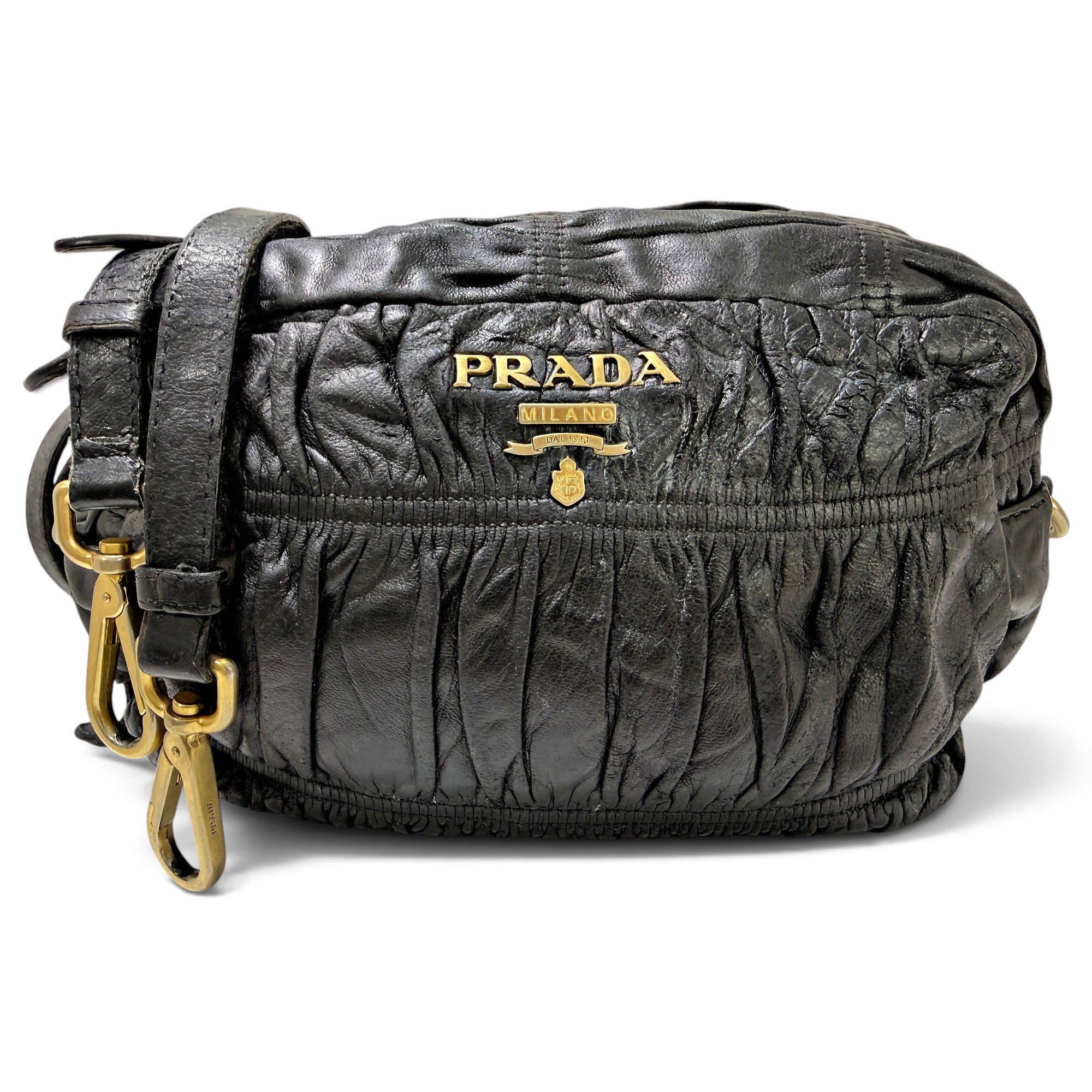 Prada Diagramme leather crossbody bag