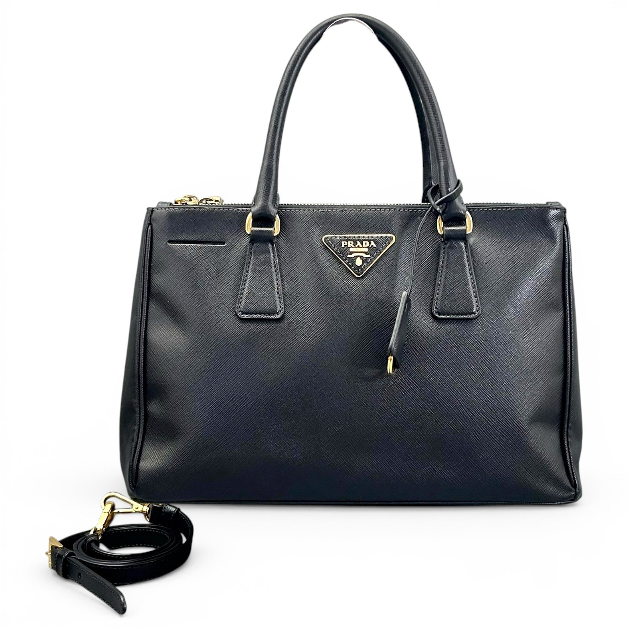 Galleria leather handbag