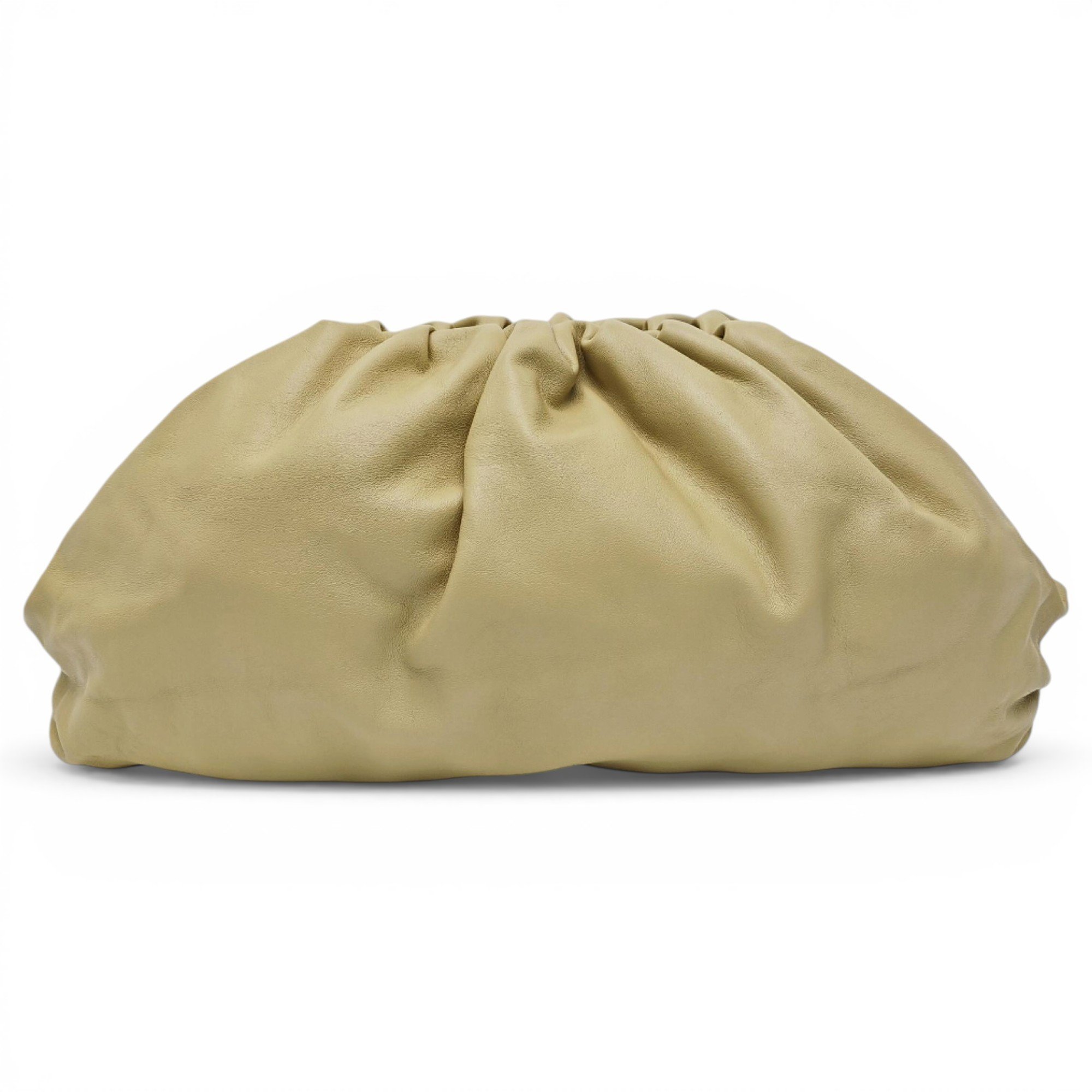 Pouch leather handbag