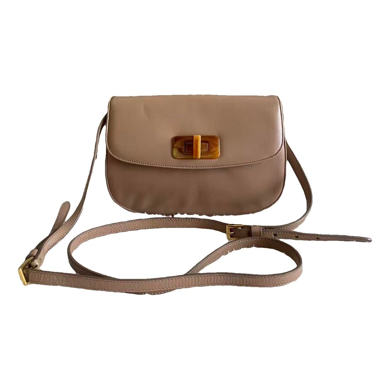 Leather crossbody bag