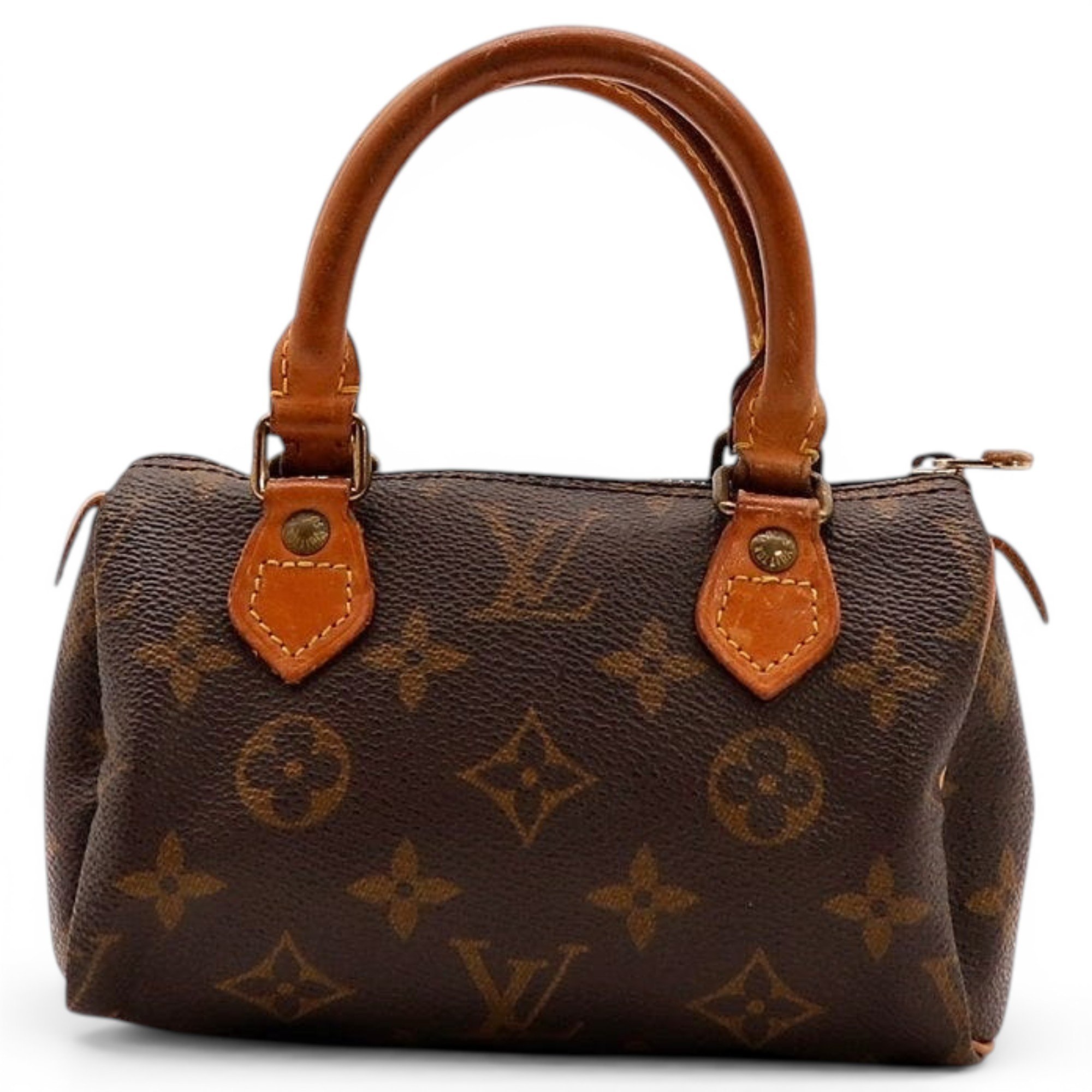 Louis Vuitton Speedy leather handbag