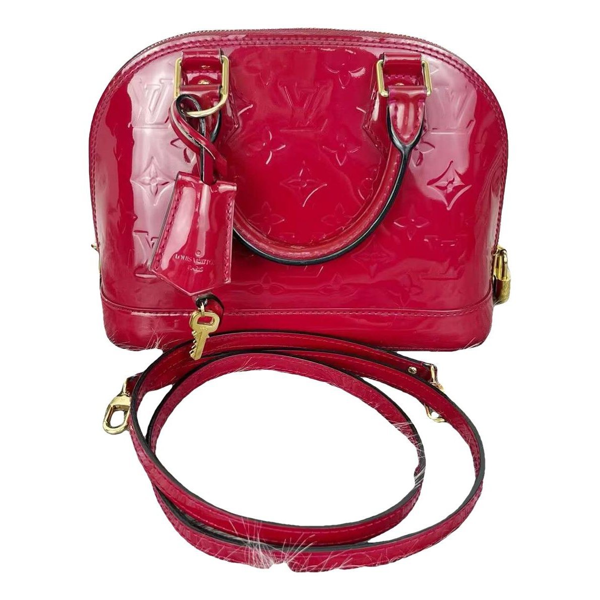 Alma patent leather handbag