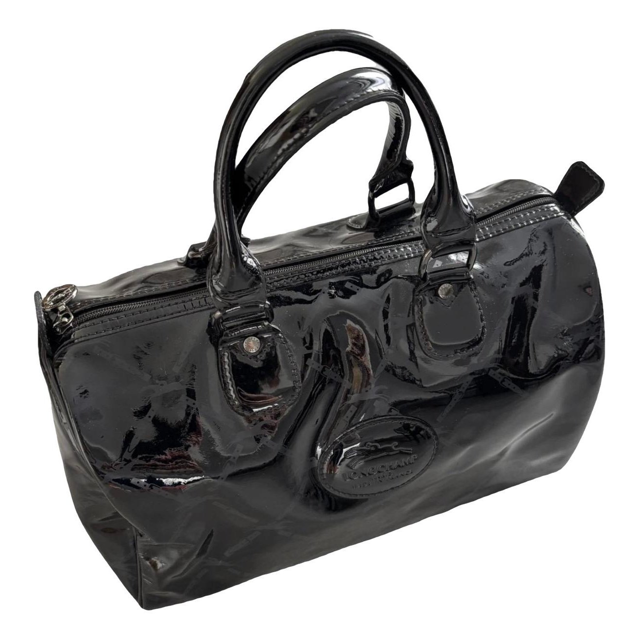 Vinyl handbag