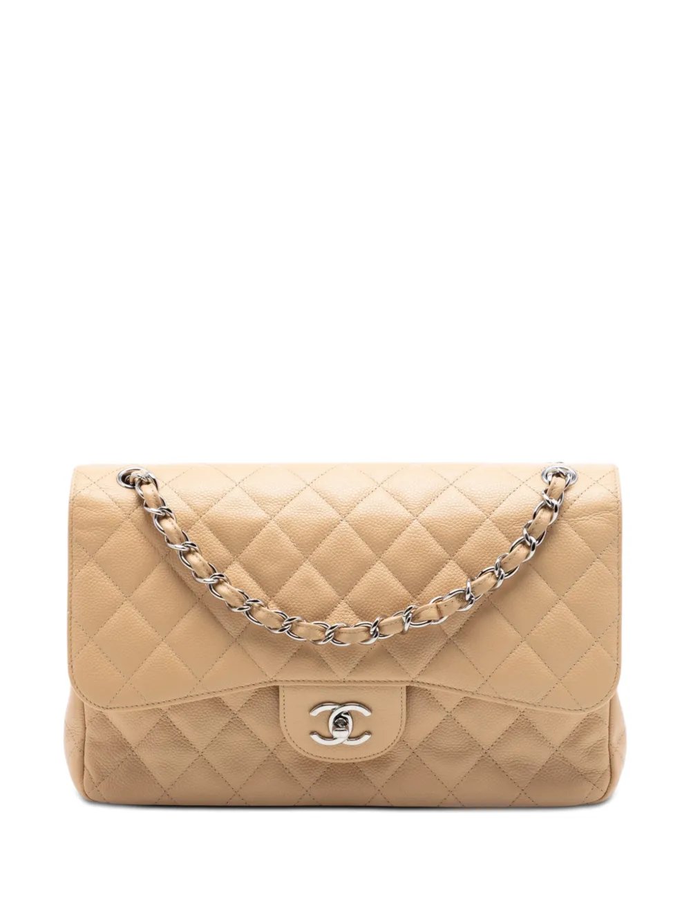2012 Jumbo Classic Caviar Double Flap shoulder bag
