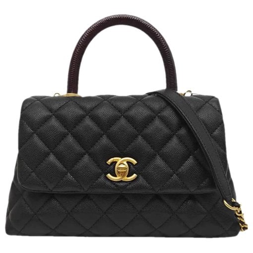 Coco Handle leather handbag