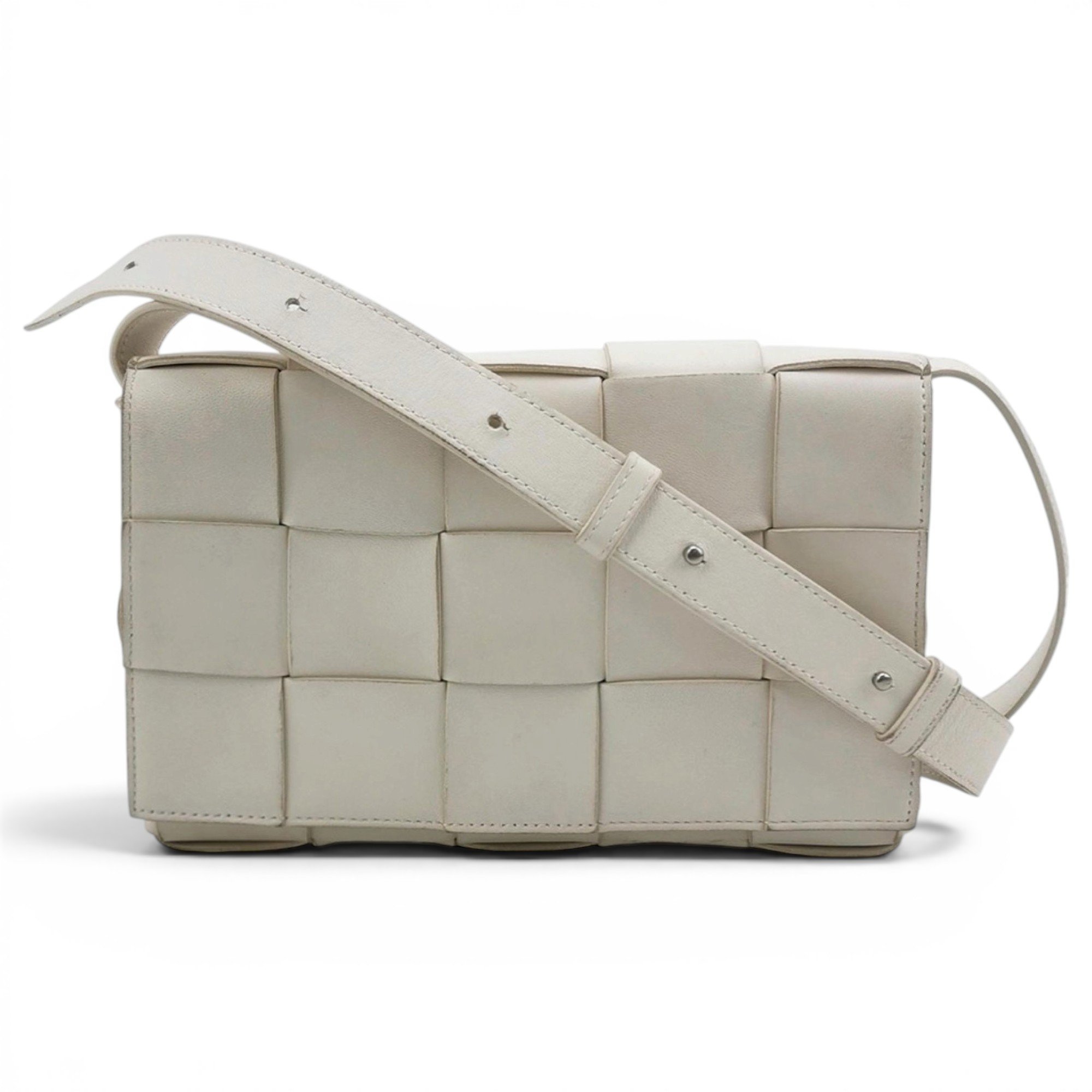 Cassette leather crossbody bag