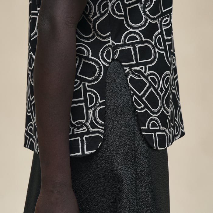 Noir "Maillon Equestre" Maxi T-shirt