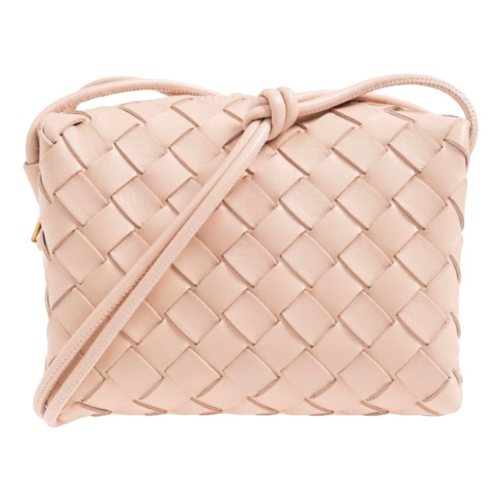 Loop leather crossbody bag