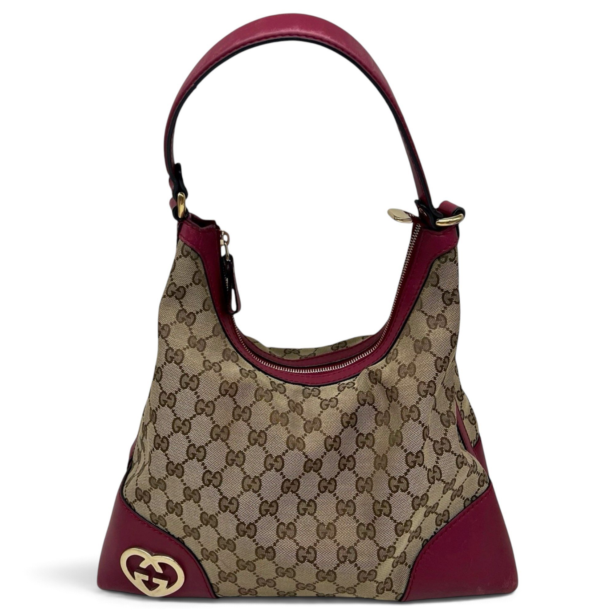 Britt leather handbag
