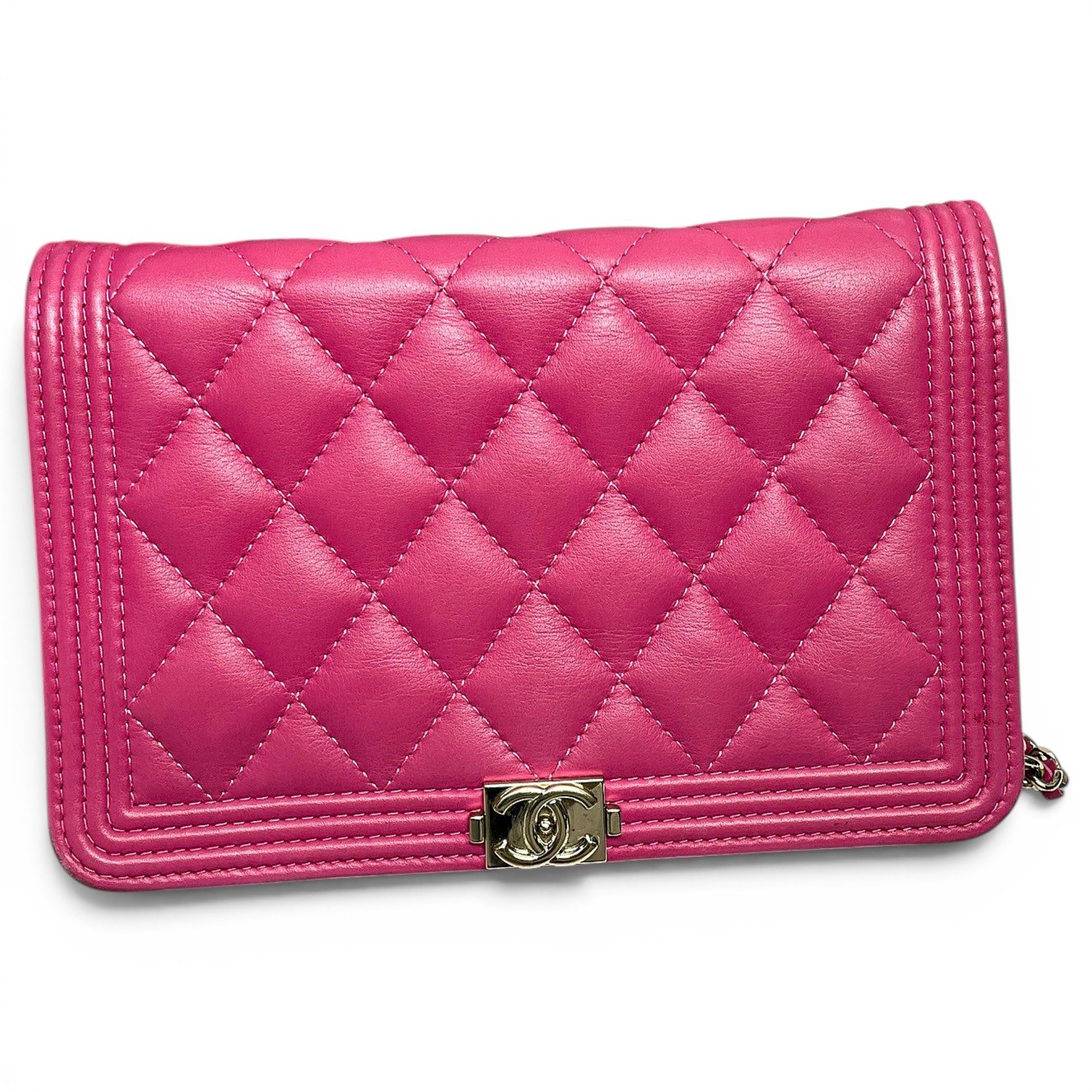 Wallet On Chain Timeless/Classique leather crossbody bag