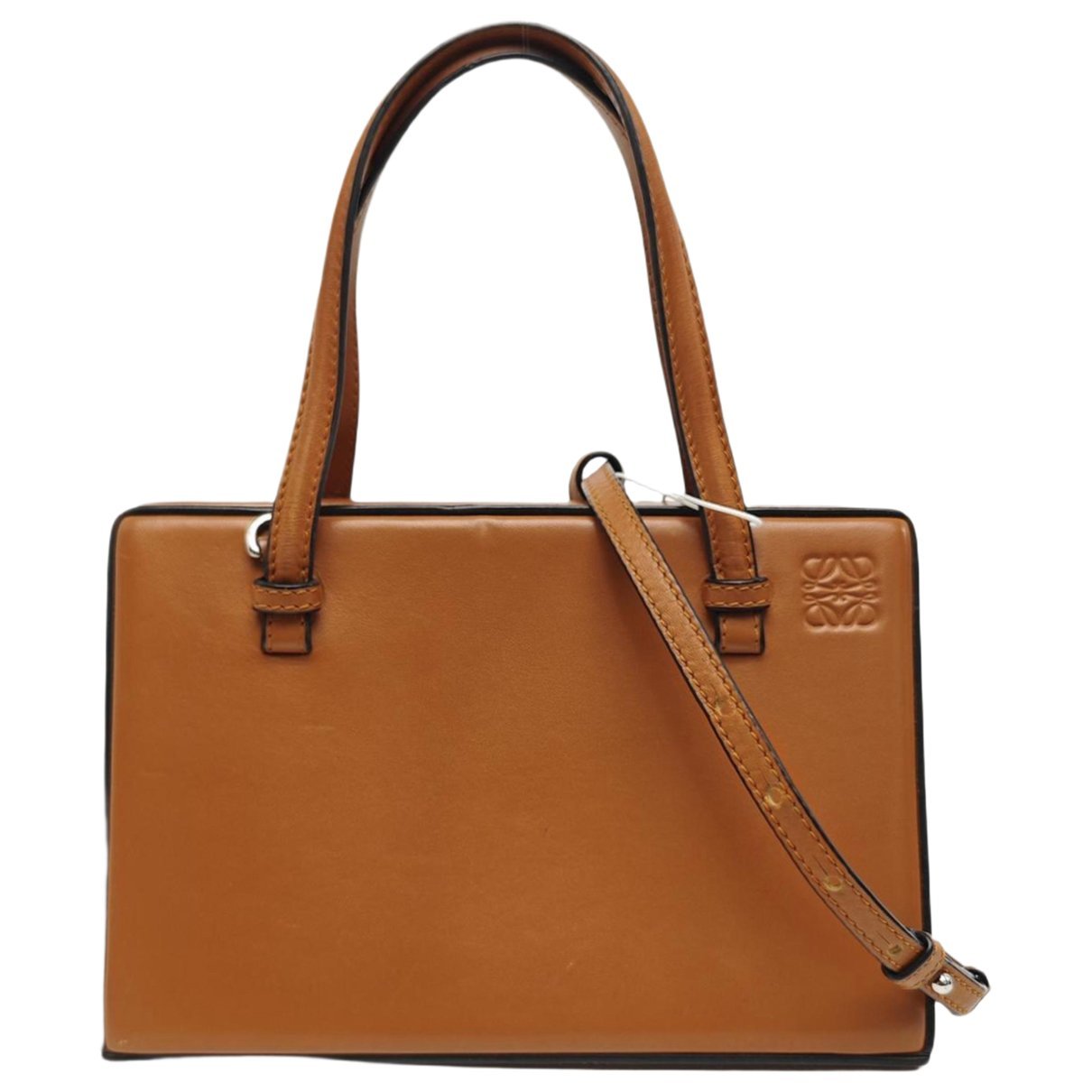 Postal leather handbag