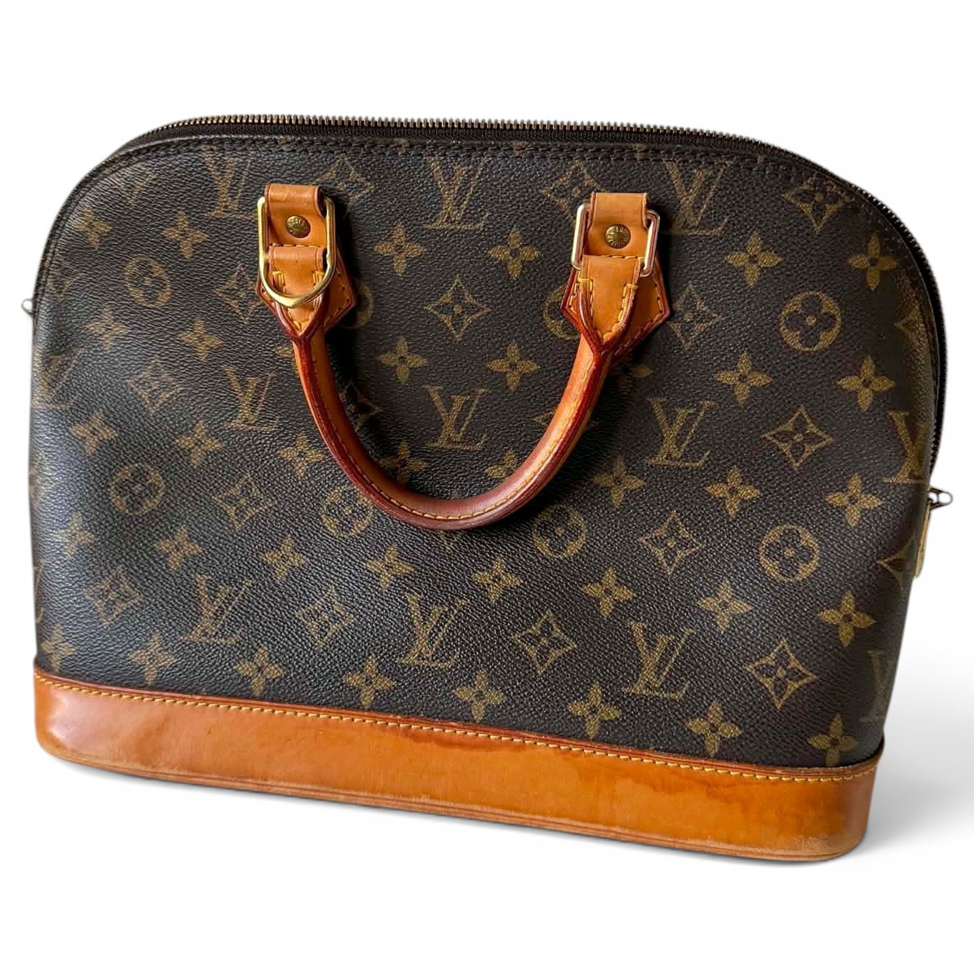 Alma leather handbag