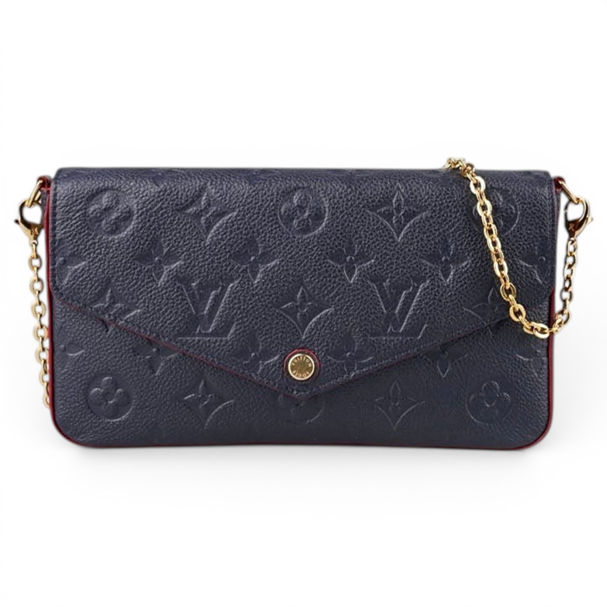 Leather crossbody bag