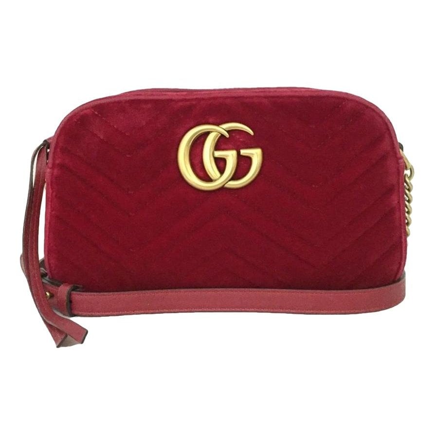 Velvet crossbody bag