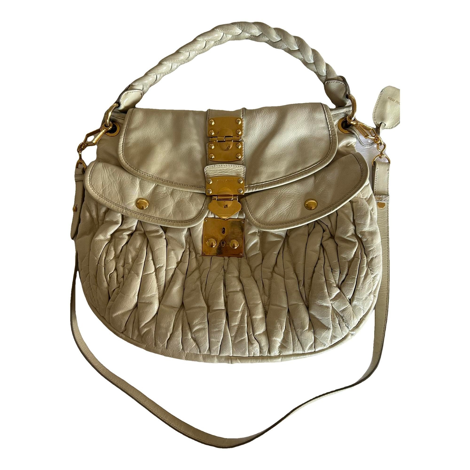 Matelassé leather crossbody bag