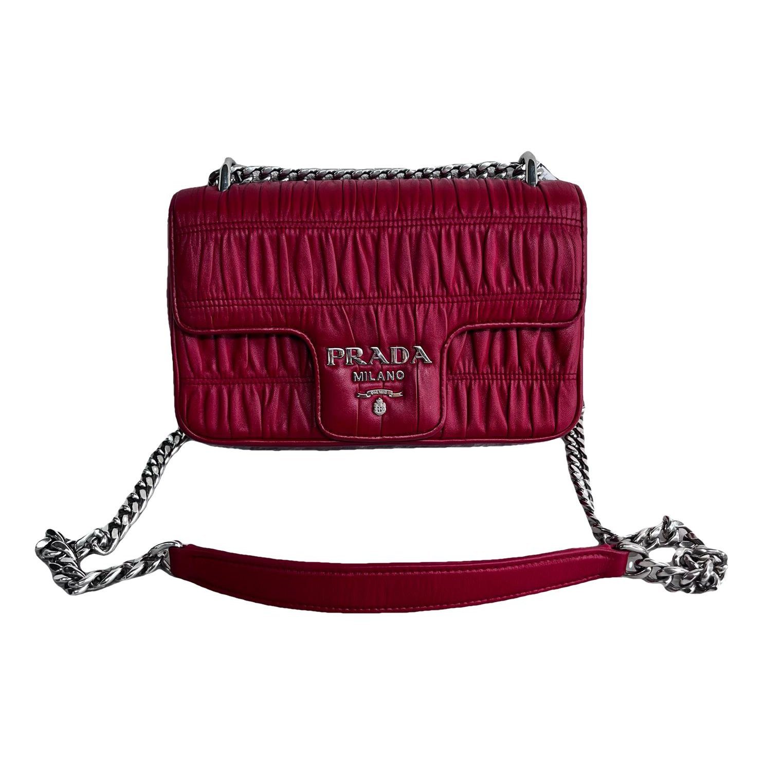 Leather crossbody bag
