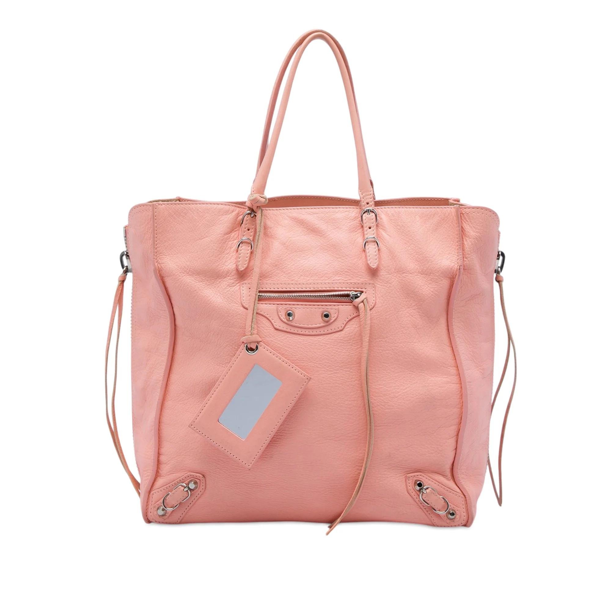 Papier pony-style calfskin handbag