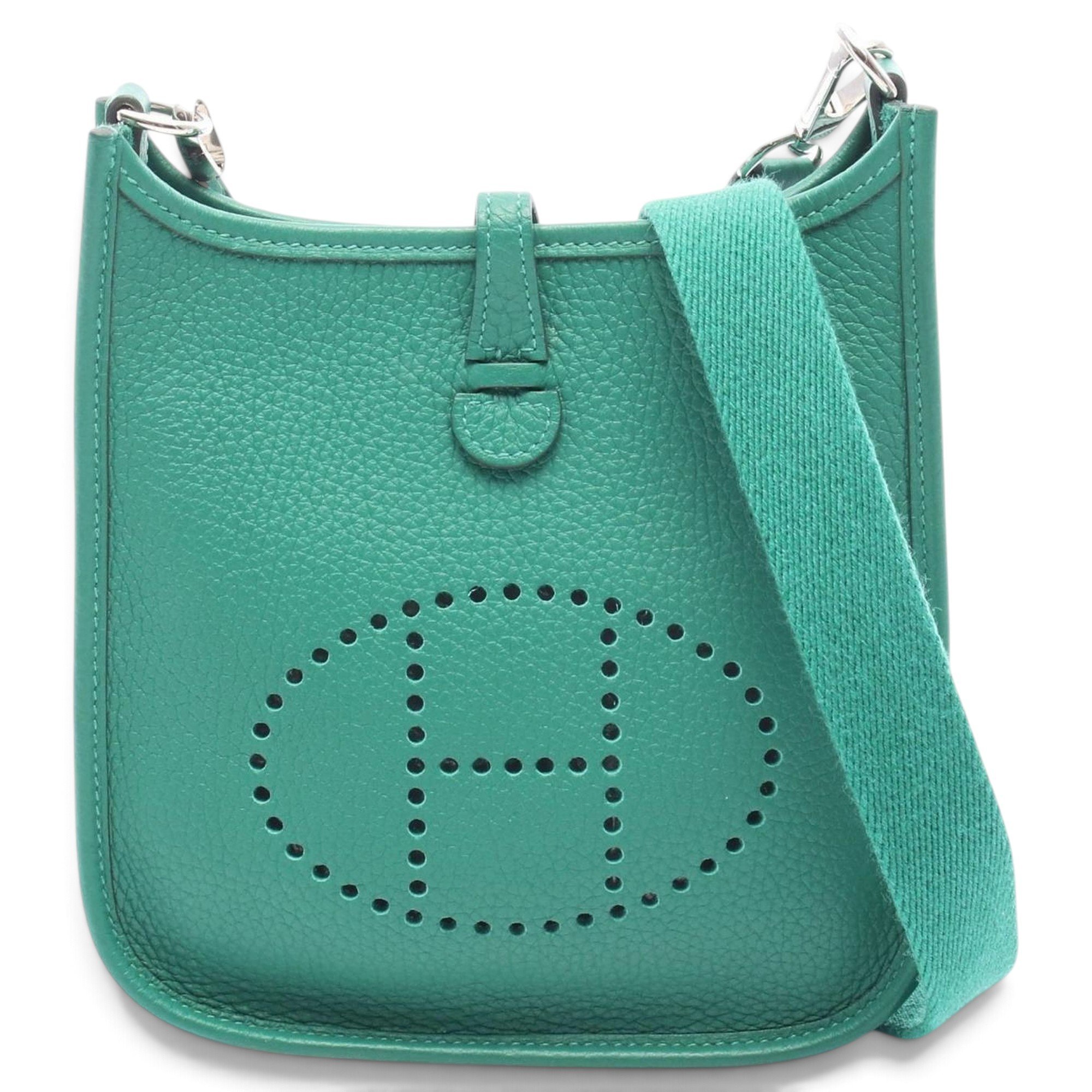 Evelyne leather handbag