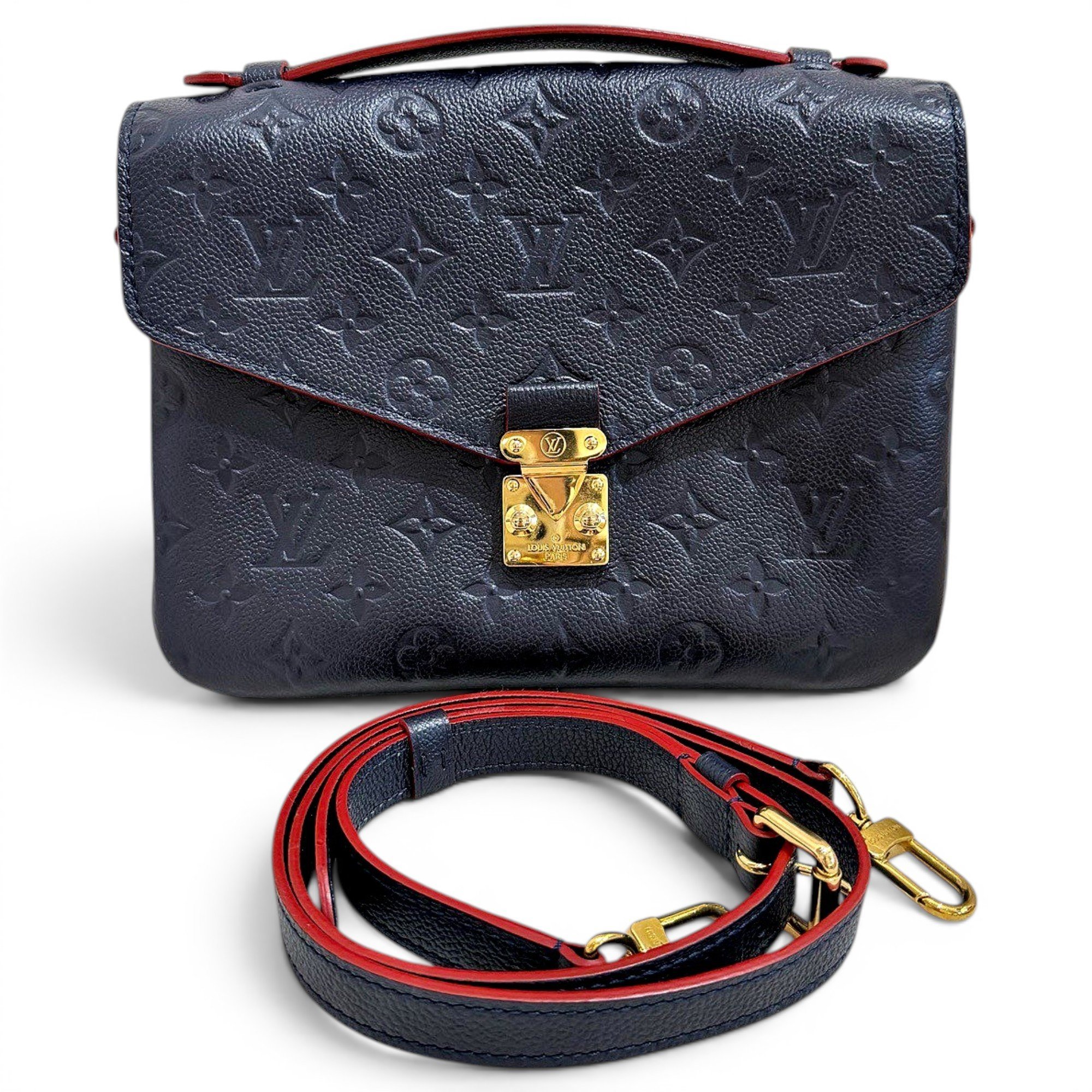 Metis leather handbag