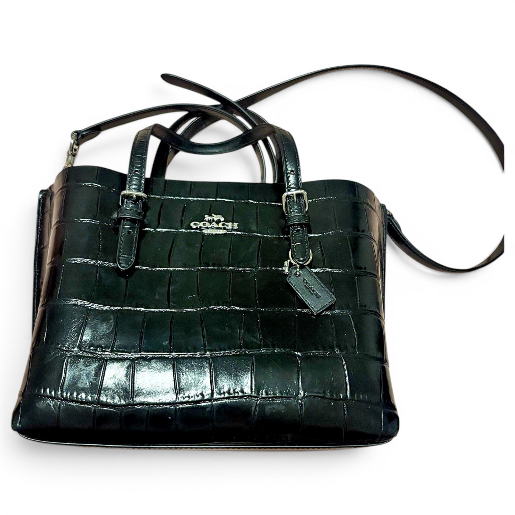Leather satchel