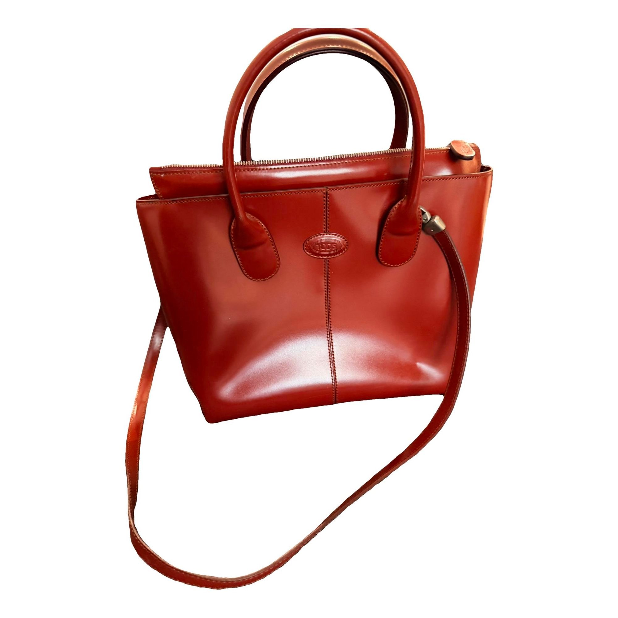 D Bag leather crossbody bag