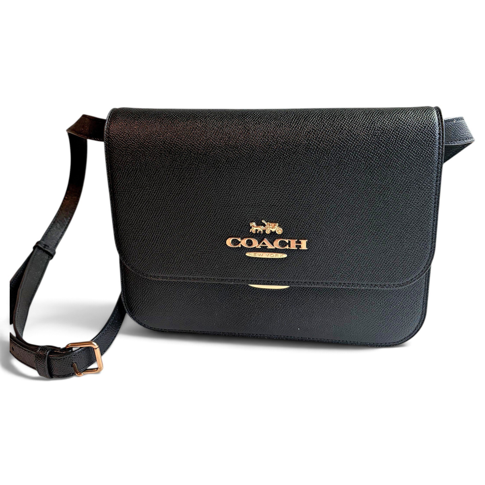 Leather crossbody bag