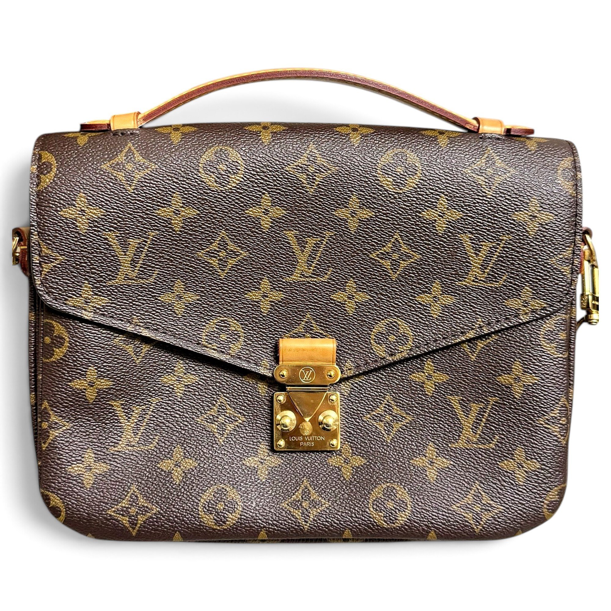 Metis leather handbag