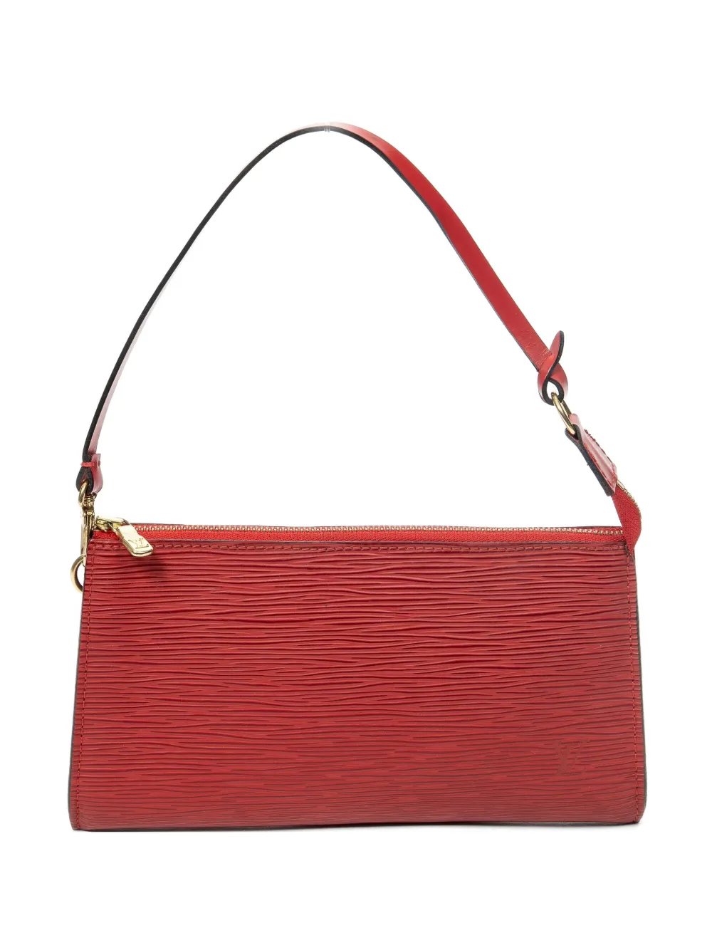 Pochette 24 textured shoulder bag