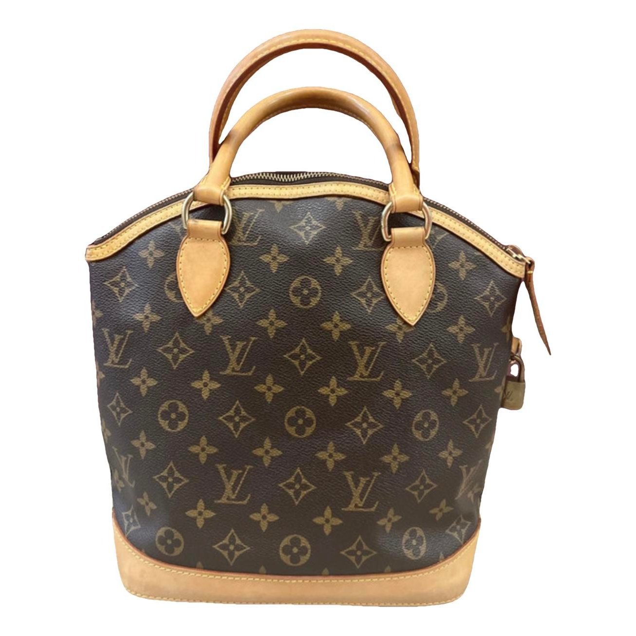 Lockit leather handbag