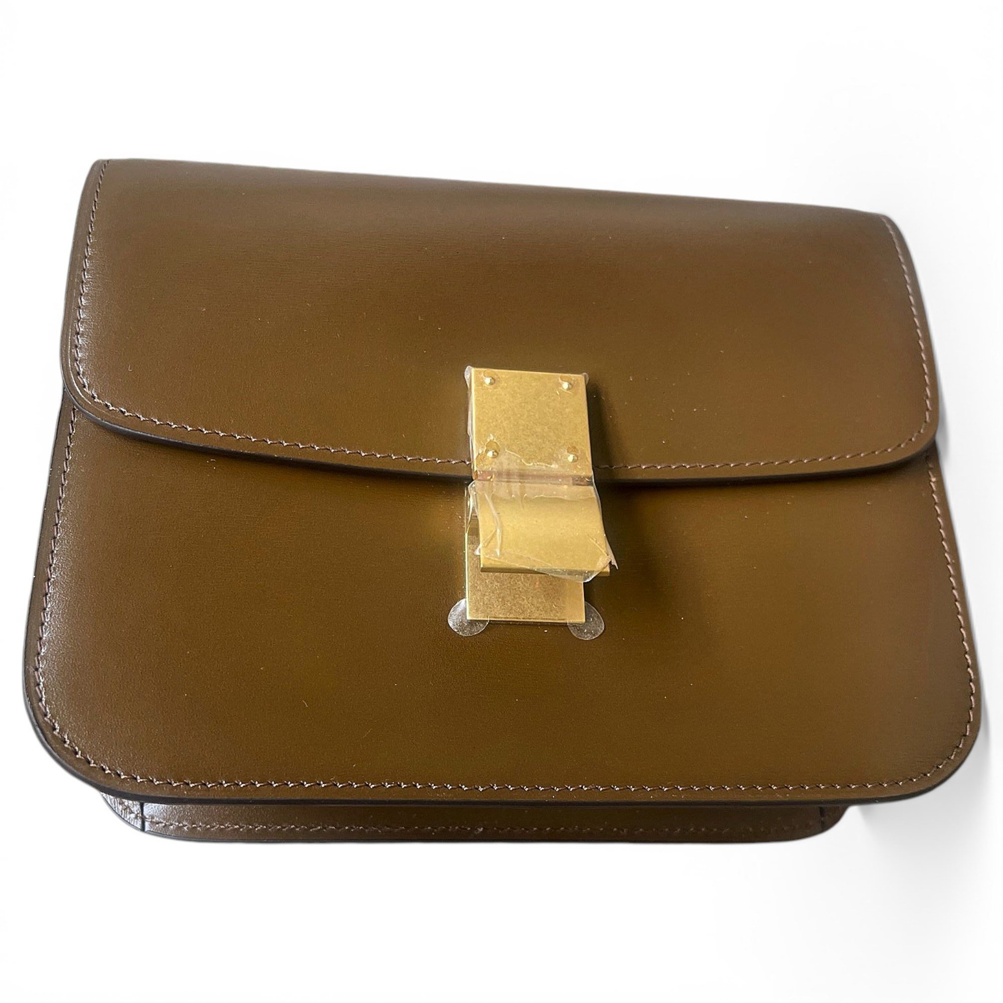 Classic leather crossbody bag
