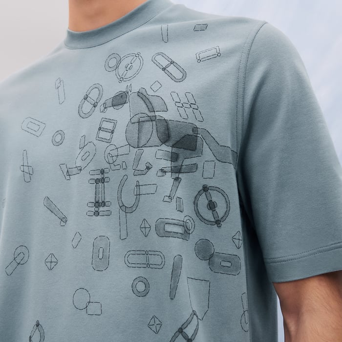 Eucalyptus "Fragments Equestres" T-shirt