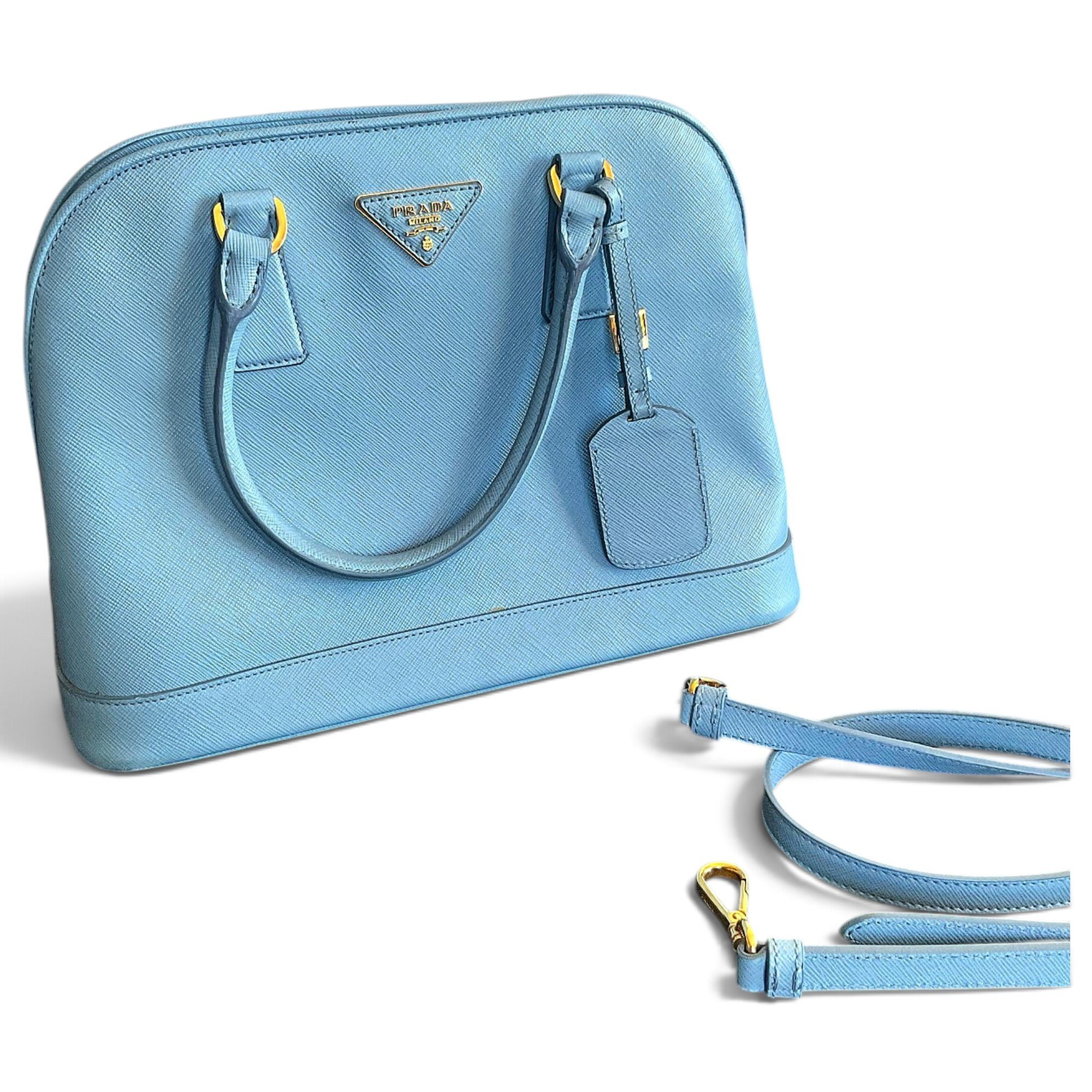 Galleria leather handbag