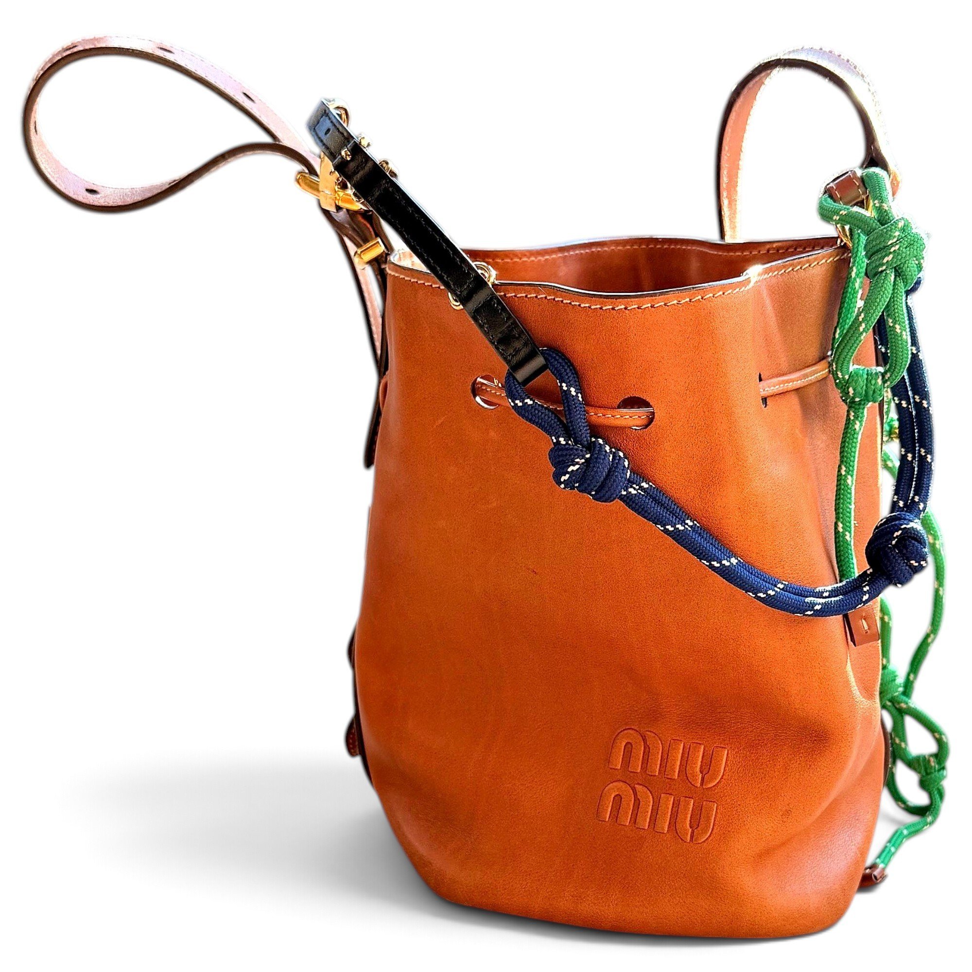 Leather crossbody bag