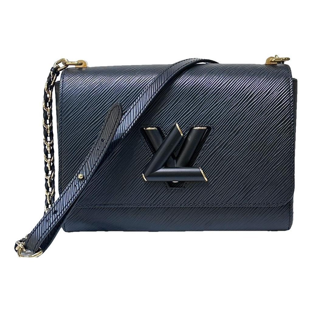 Twist leather crossbody bag