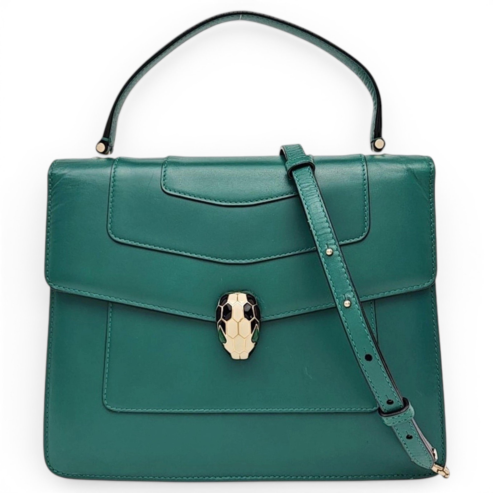 Leather handbag