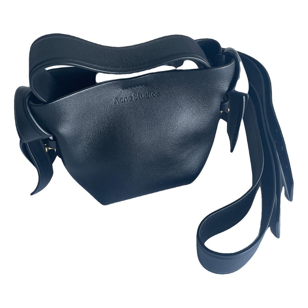 Musubi leather handbag
