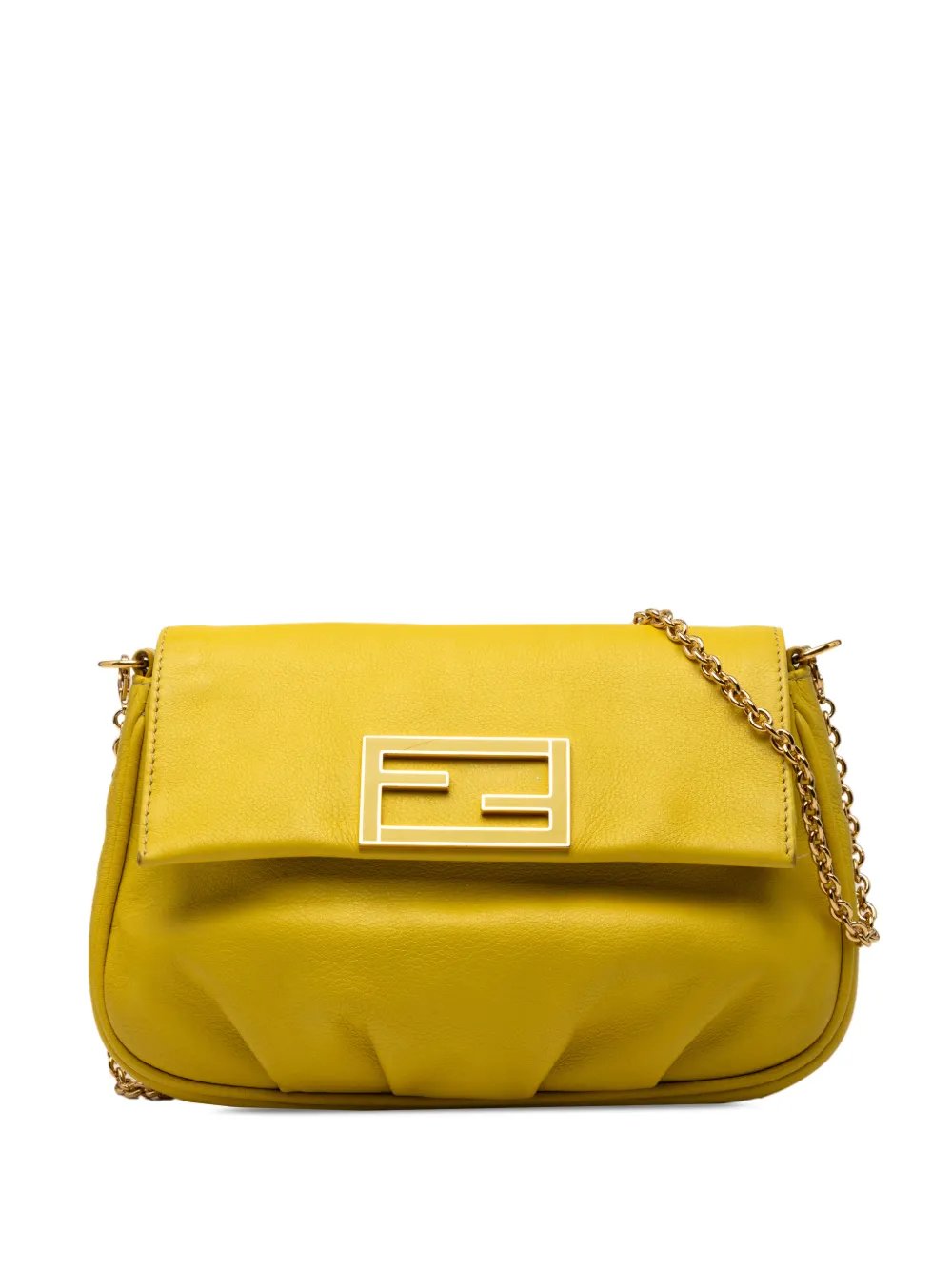 2010-2026 Leather Fendista Pochette crossbody bag