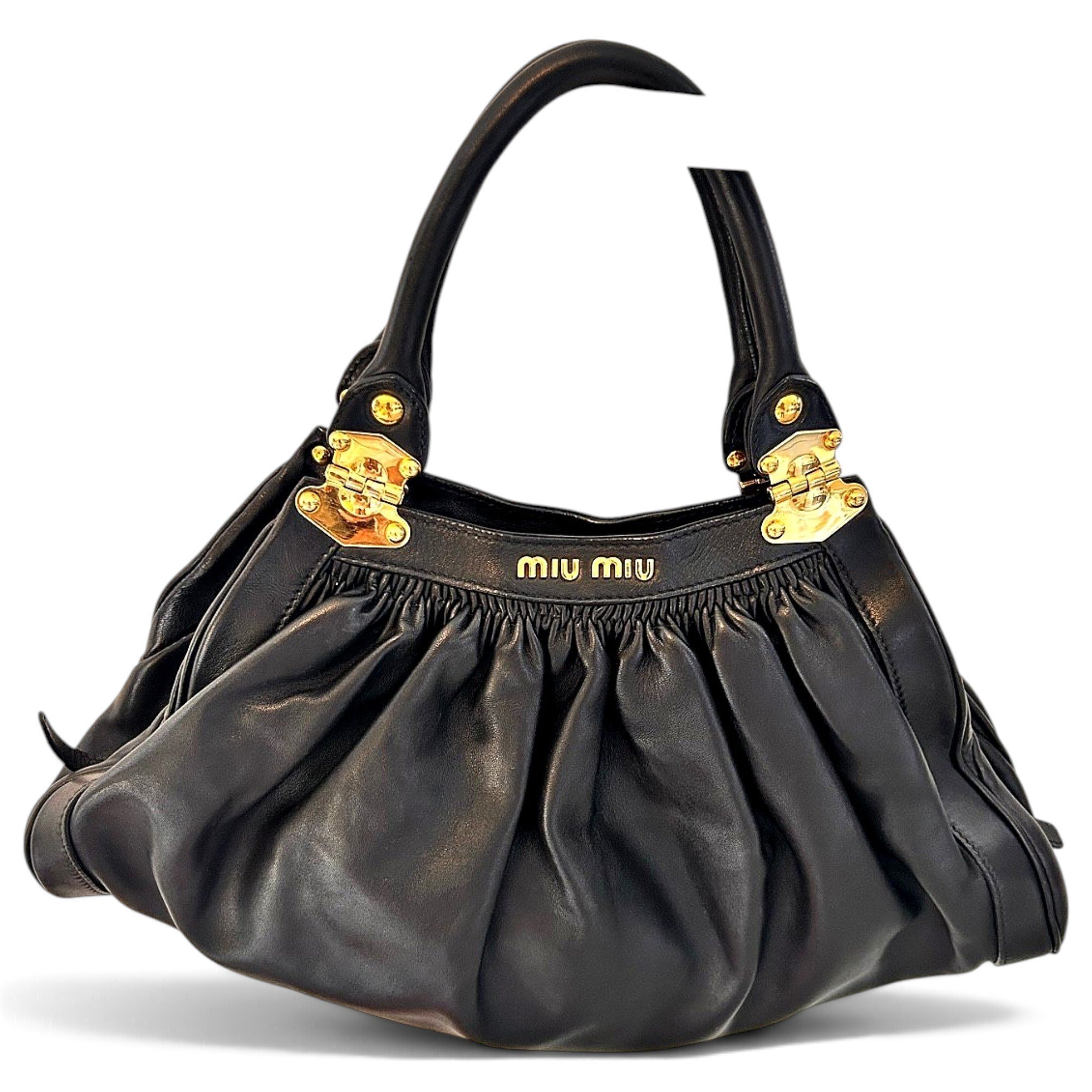 Leather handbag