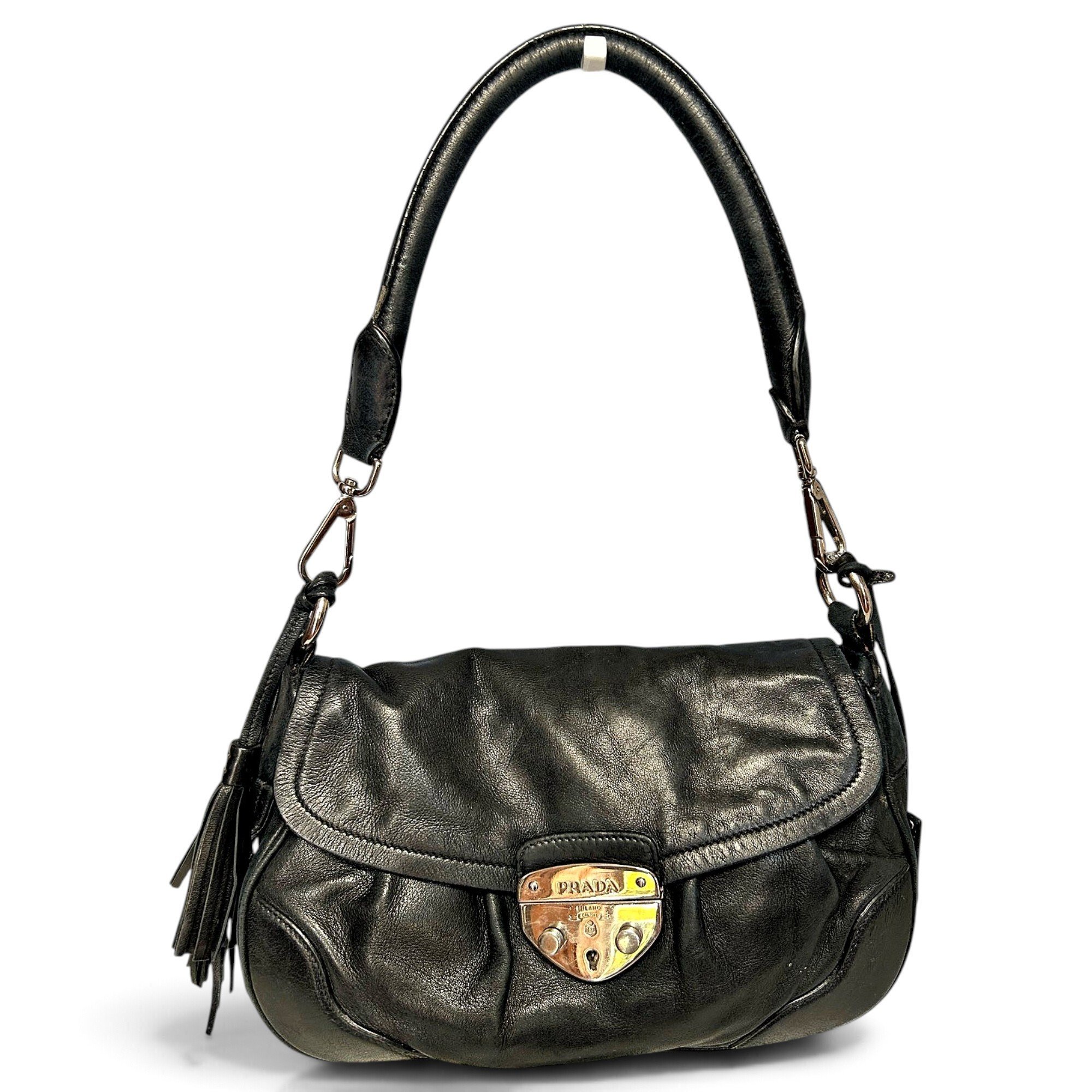 Leather handbag
