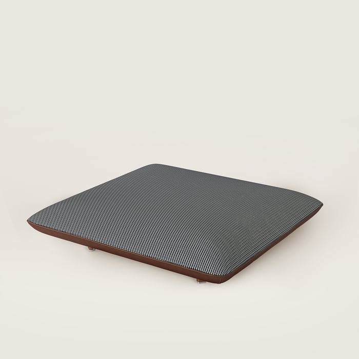 Les Necessaires d'Hermès "Carre d'Assise" Low Stool, Low Model