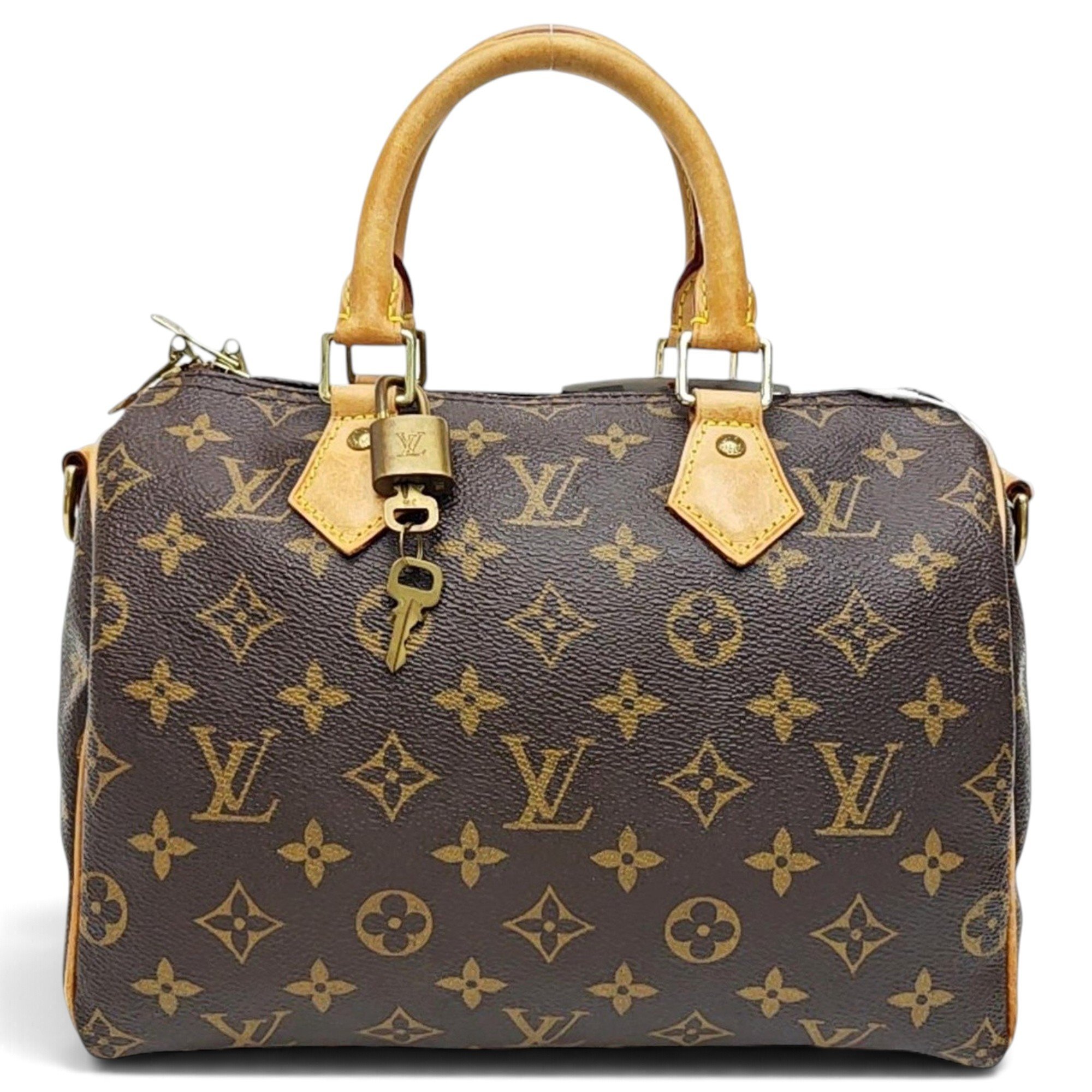 Nano Speedy / Mini HL leather handbag