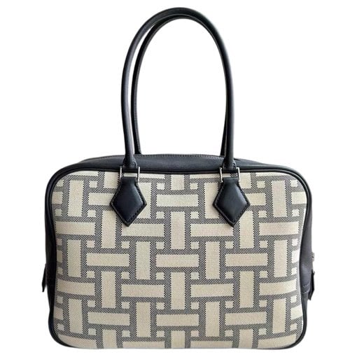 Plume cloth handbag