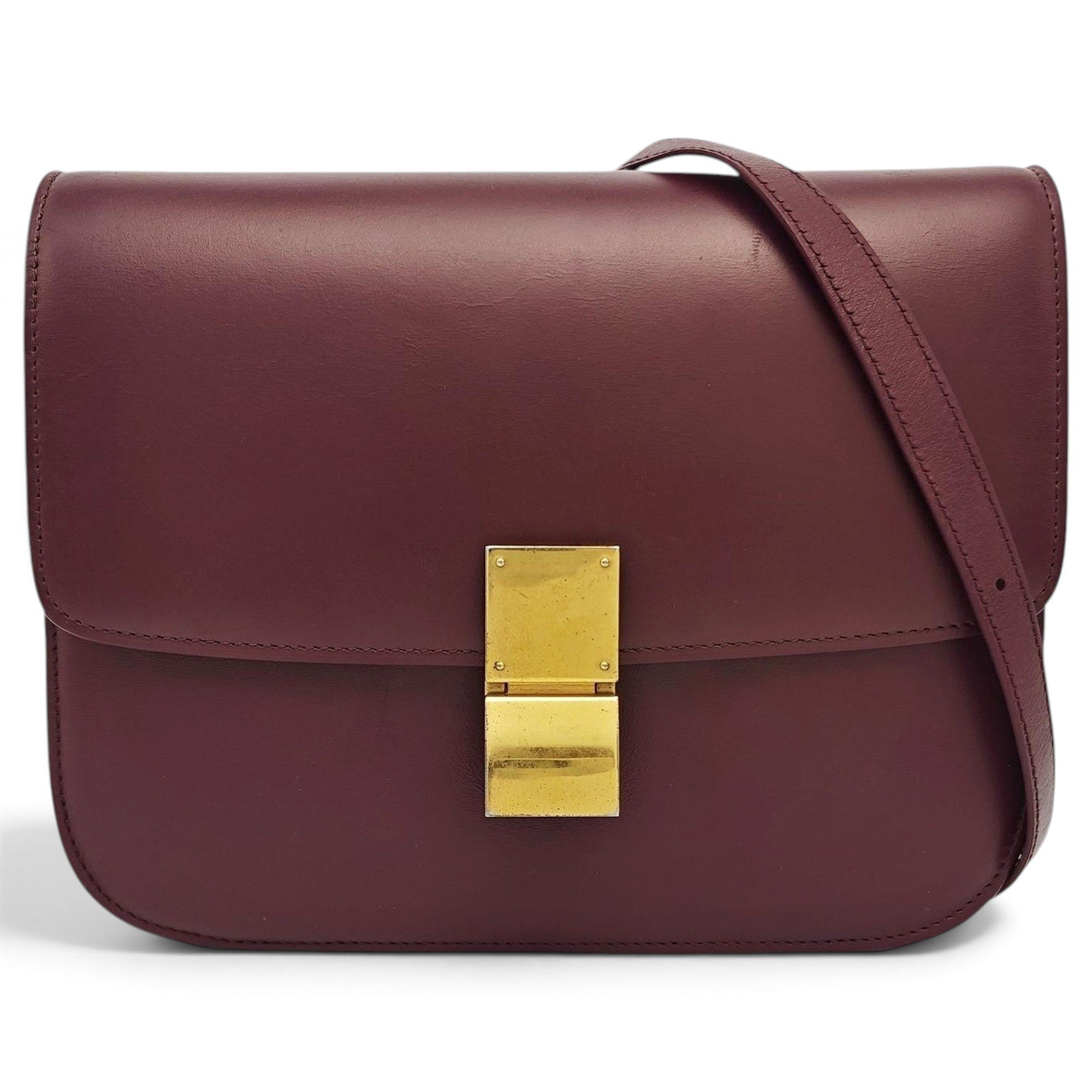 Leather handbag
